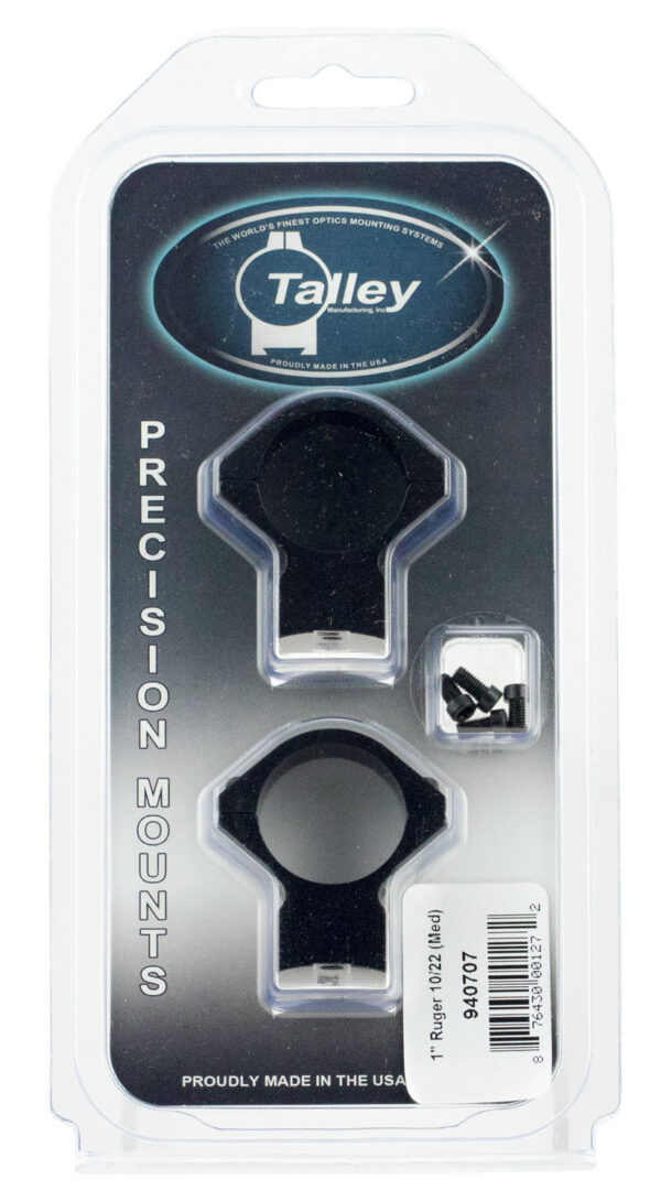Talley 940707 Ruger 10/22 Scope Mount/Ring Combo