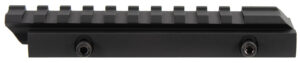 Aim Sports MT012L Picatinny Riser Mount - Black Anodized