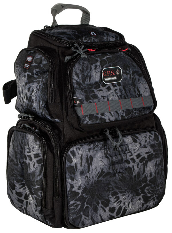 GPS Bags 1711BPPMB Handgunner  PRYM1 Blackout 1000D Nylon Holds 4 Handguns