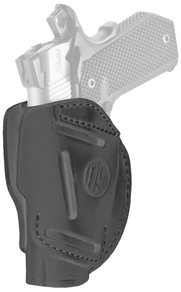 1791 Gunleather 3-Way IWB/OWB Holster for 1911 - Stealth Black