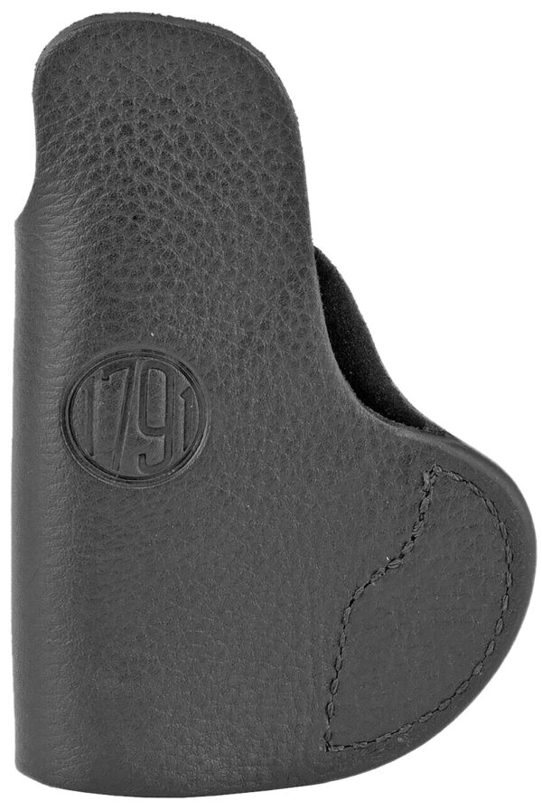 1791 Gunleather SCH0NSBL SCH  IWB Size 0 Night Sky Black Leather Belt Clip/Sig P238/S&W Bodyguard Left Hand