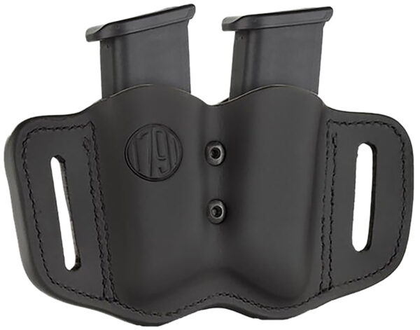 1791 Gunleather MAG-F Double Mag Holster - Stealth Black