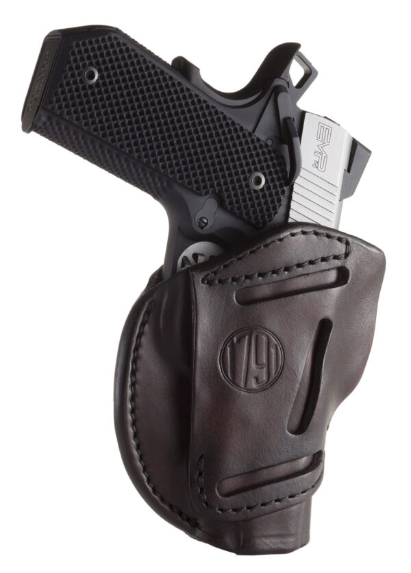 1791 Gunleather 3-Way IWB/OWB Leather Holster for 1911