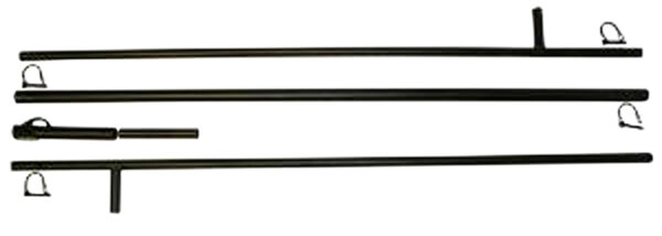 Mojo Outdoors HW2204 Extension Pole  Black Metal 12'