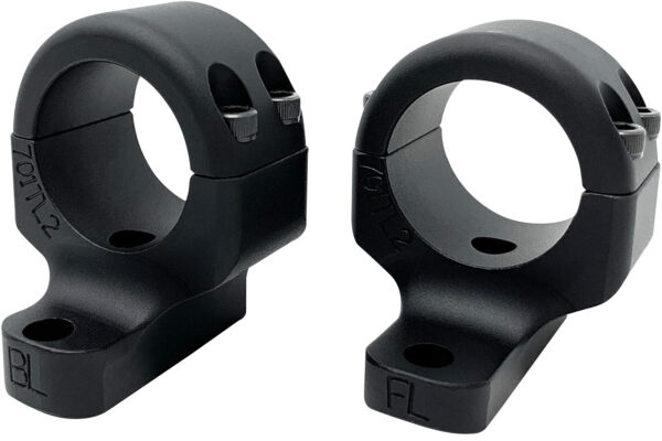 DNZ 701TL2 Game Reaper 2 Scope Mount Ring Combo - Matte Black