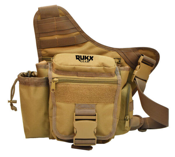 Rukx Gear ATICTSBT Sling Bag - Tan Single Strap Backpack