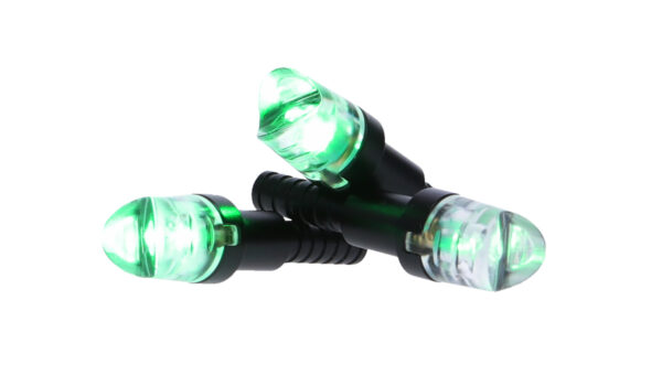 NAP Thunderglo Illuminated Nocks - 6 Pack Green
