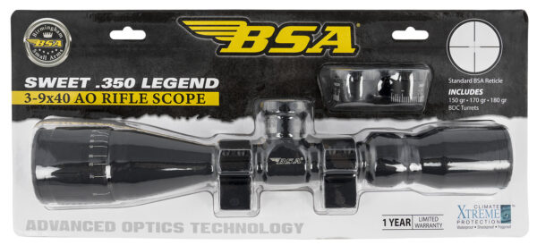 BSA Sweet 350 Legend AO Rifle Scope 3-9x40mm