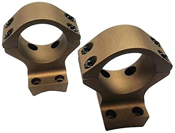 Talley HC840735 Scope Mount/Ring Combo - Burnt Bronze Aluminum