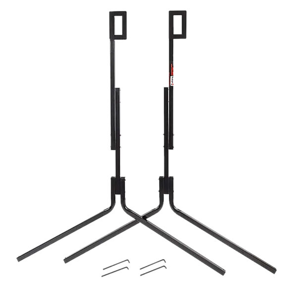 Viking Solutions VKSVGK004 Adjustable Target Stand  Black Steel