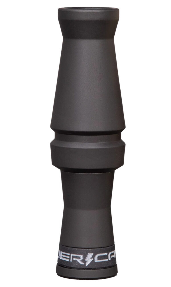 Power Calls 28701 Strike Big Bore Open Call Attracts Specklebelly Goose Stealth Black Polycarbonate