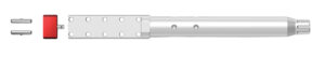 Real Avid AVAR10LLVB Lug-Lok Upper Vise Block Natural Aluminum w/ Stainless Steel Pins for AR-10