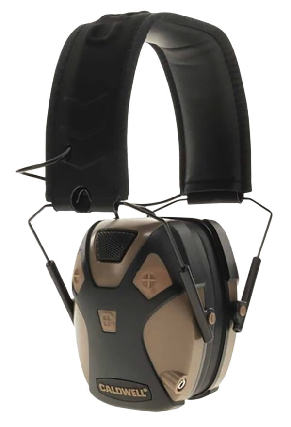 Caldwell 1099603 E-Max Pro 23 dB Over the Head Flat Dark Earth/Black
