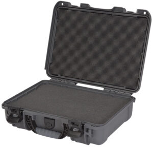 Nanuk 9101007 910  Waterproof Graphite Resin w/ Foam Padding&Airline Approved