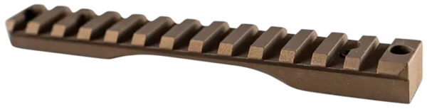 Christensen Arms One Piece Scope Base for Rem 700 - Burnt Bronze