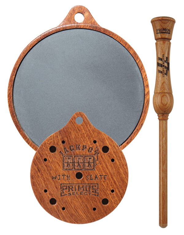 Primos 216 Jackpot  Striker Call Turkey Sounds Gray/Natural Hardwood
