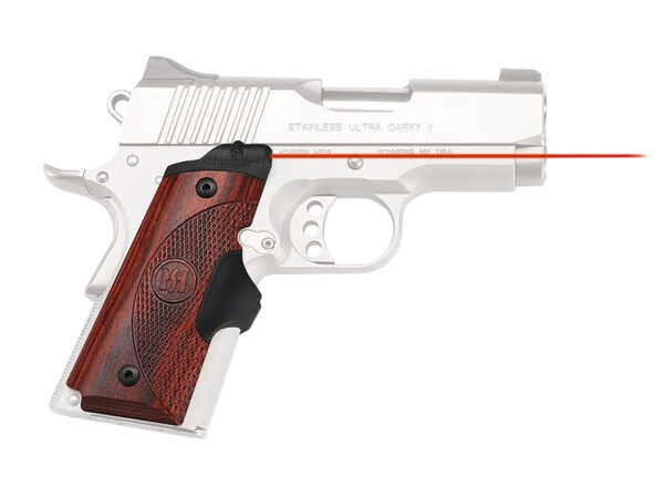 Crimson Trace LG902 Lasergrips for 1911 Compact - Red Laser