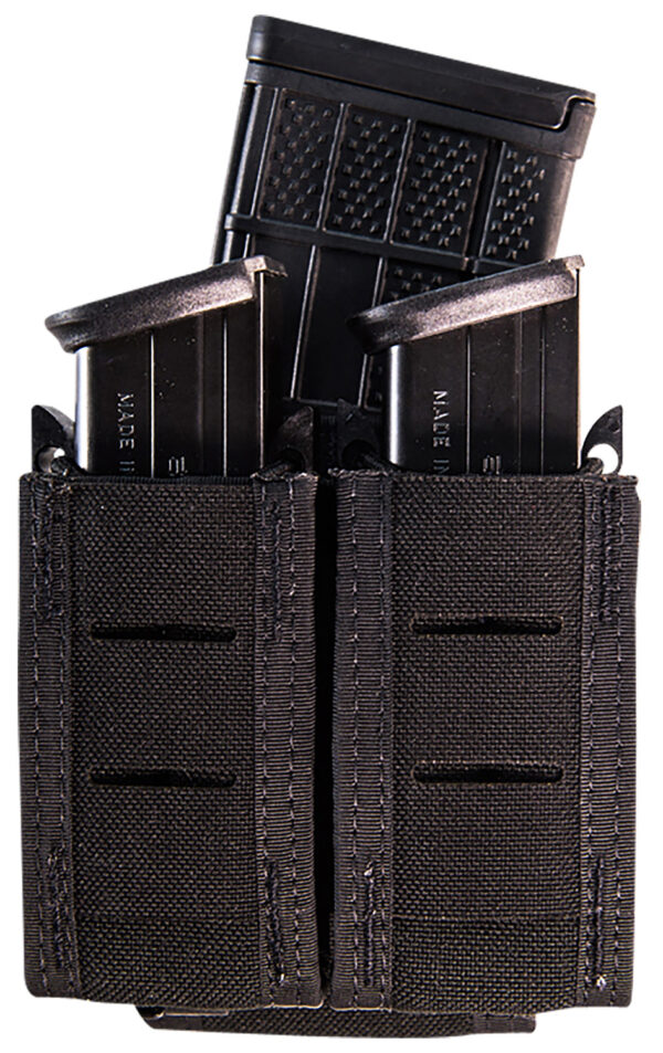 High Speed Gear TACO Duty Double Pouch - Black Nylon