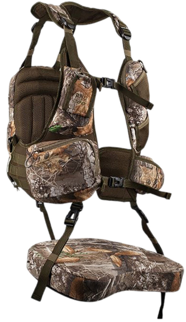 Knight & Hale KHT0065 Run N Gun Turkey Vest Real Tree Edge
