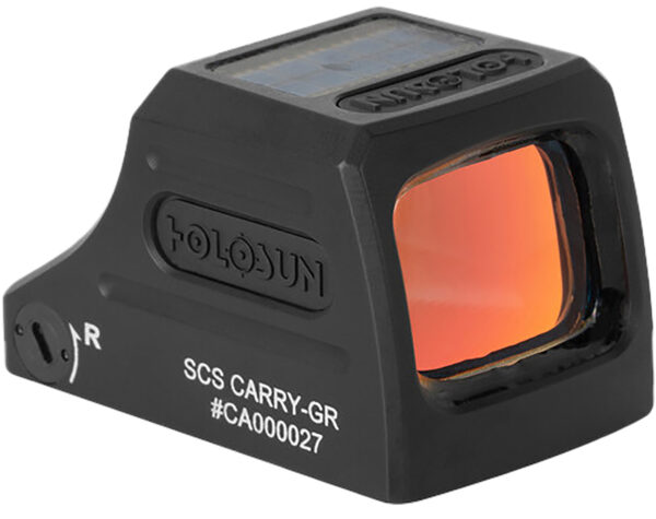 Holosun SCS Carry 2 MOA Green Dot Sight for Sub-Compact Handguns