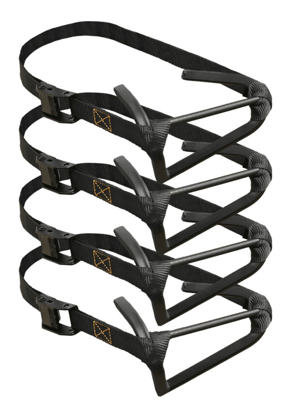 Muddy MUD-MSS-4PK Micro Stagger Step Black Steel Nylon