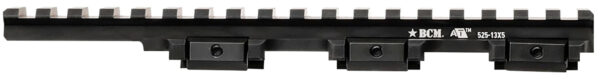 BCM A/T Optic Riser 525-13X5 - Black Anodized 18 Slots
