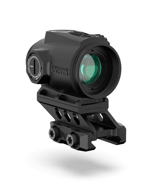 Swampfox Raider Micro Prism 1x20mm Green Dot Sight