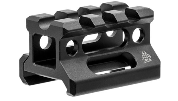 Leapers MTRSX7S Picatinny Riser Mount - Matte Black Aluminum