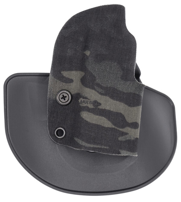 Safariland GRAVITY0665A0C1711 Gravity  OWB Black Multi-Cam Cordura Fits P365 Fuse Paddle Right Hand