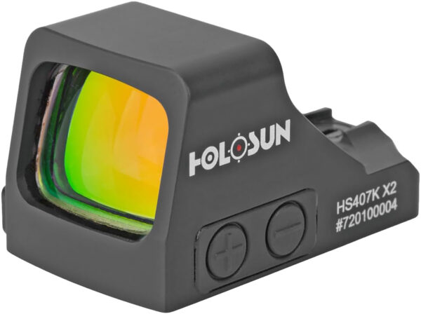 Holosun HE407K-GD-X2 Red Dot Sight - 6 MOA Gold Dot