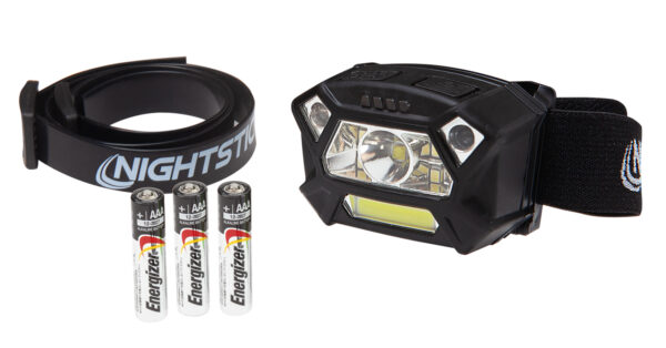 Nightstick NSP-4400B   Black 320 Lumens Features Motion Activated Wake/Sleep Clip-On/Strap