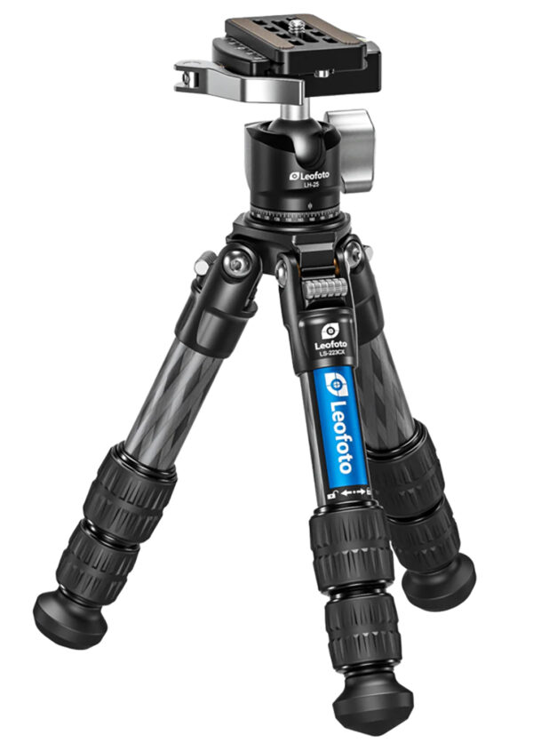 Leofoto LS-223CX Carbon Fiber Tripod - Lightweight & Versatile