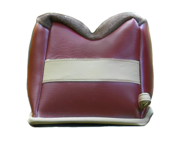 BenchMaster BMALBBMF Bench Bag  Rifle Medium Prefilled Leather Front Bag 4.10 oz