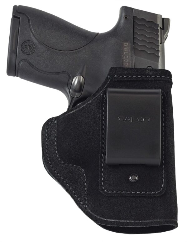 Galco STO266RB Stow-N-Go  IWB Black Steerhide Fits Kimber 1911 4" Right Hand