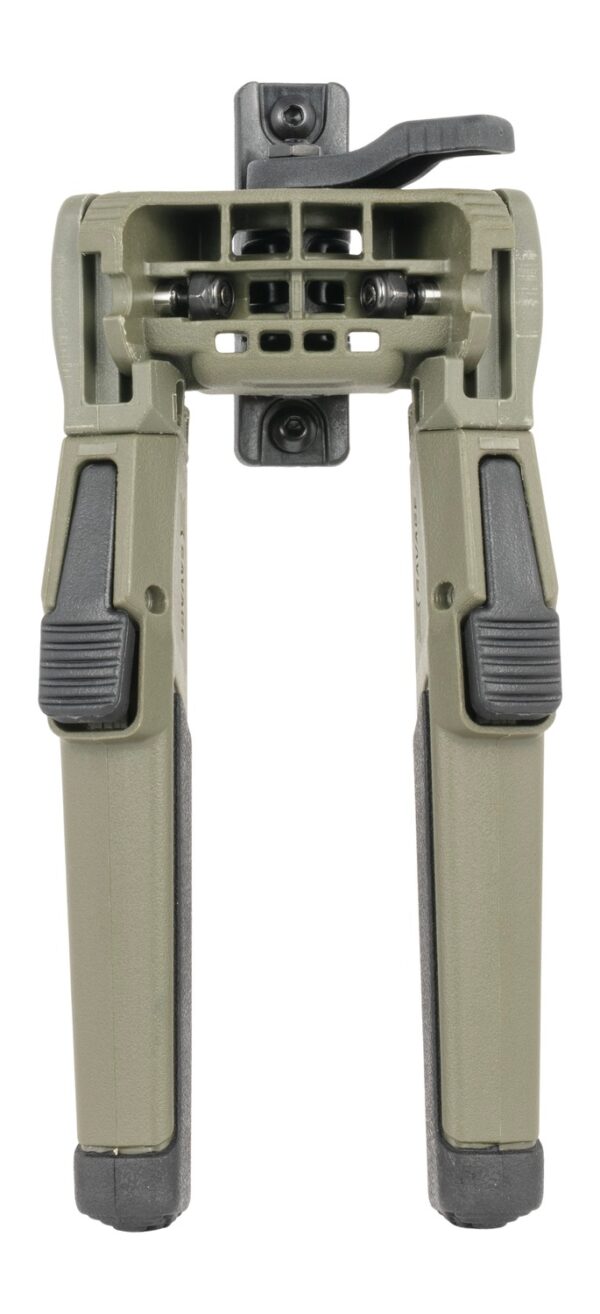 Savage Arms 56450 M-LOK Bipod  7.20"-10" High Green Polymer