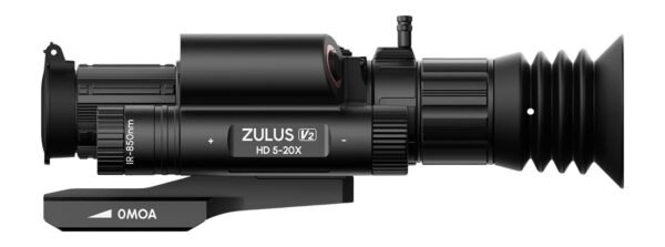 DNT ZHD520RV2 ZULUS HD 5-20X V2 Night Vision Scope
