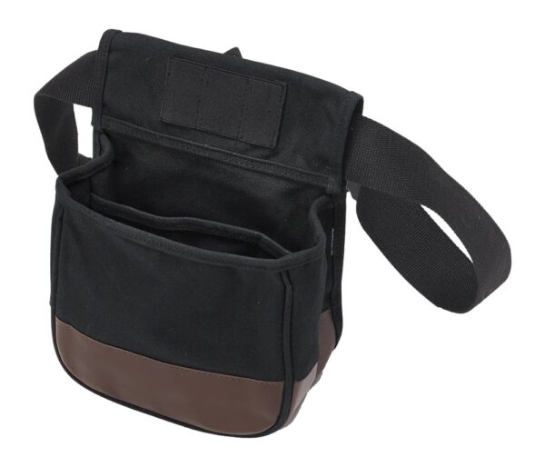 USP P23010  DIVIDED SHELL POUCH BLK/BRN