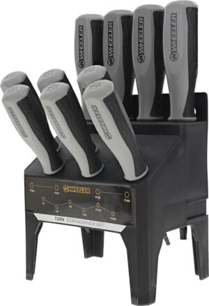 WHE BNCH TOP SCRWDVR TORX 10PC