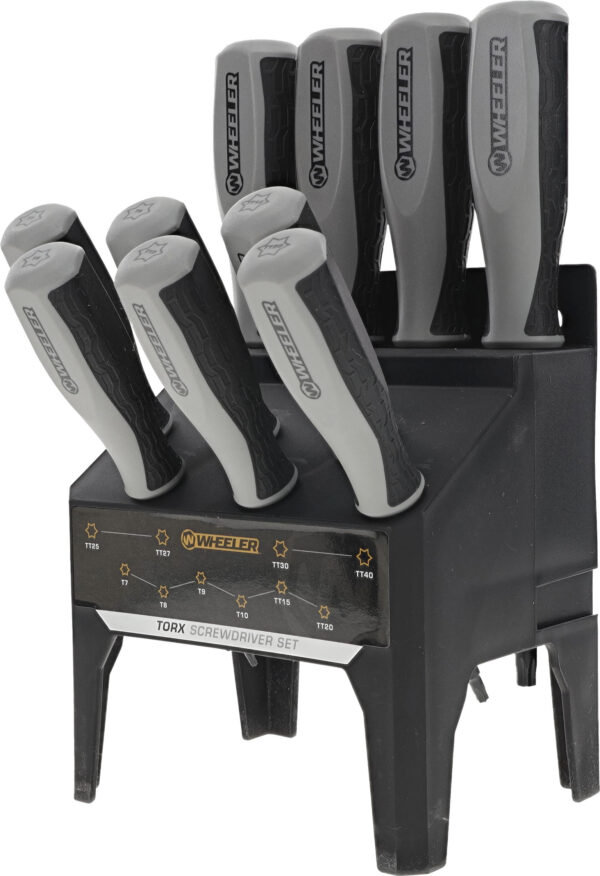 WHE BNCH TOP SCRWDVR TORX 10PC