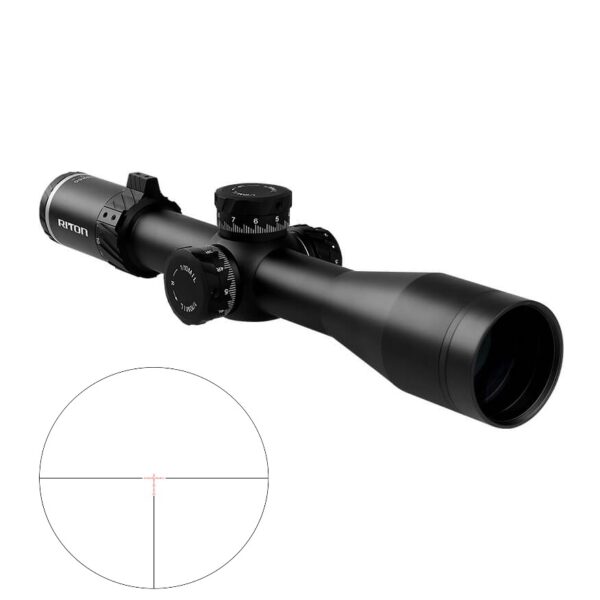 RITON OPTICS 7 CONQUER 3-18X50 MIL FFP PSR Scope