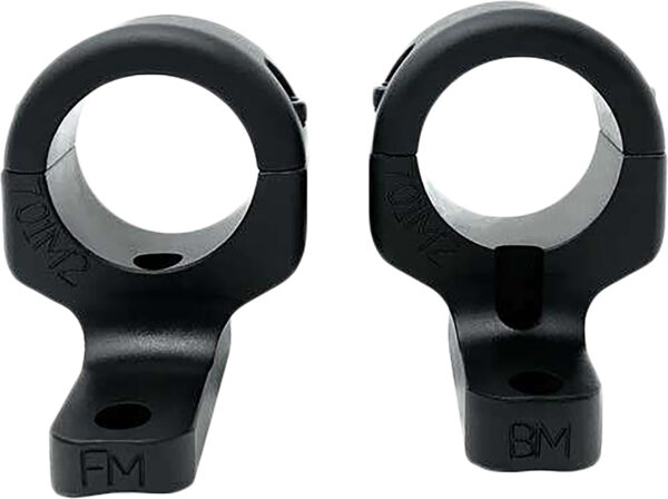 DNZ 701M2 Game Reaper 2 Scope Mount/Ring Combo - Matte Black