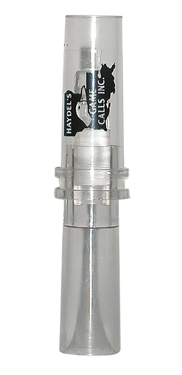 Haydel's Game Calls XLS83 Avian Extra Loud Open Call Specklebelly Sounds Attracts Geese Clear Polycarbonate