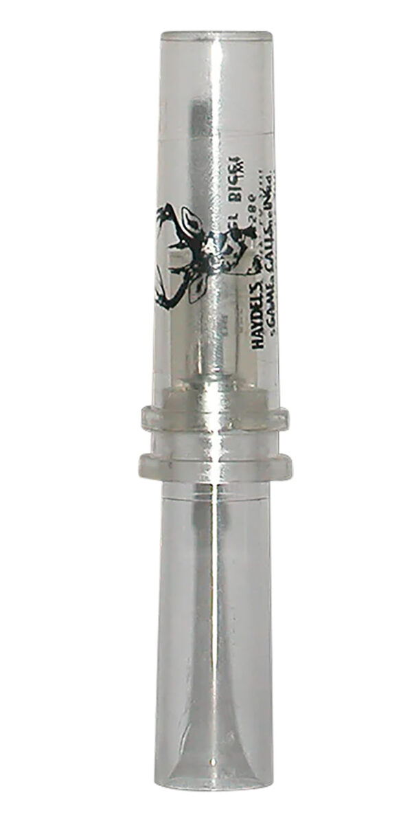Haydel's Game Calls DB85 Deer Bleat  Open Call Doe Sounds Attracts Deer Clear Acrylic