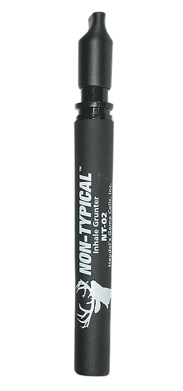 Haydel's Game Calls NT02 Non-Typical  Grunter Call Attracts Deer Black Rubber