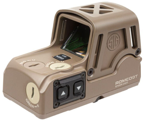 SIG ROMEO9T Red Dot Sight with Dual Shroud FDE