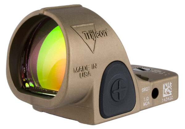 Trijicon SRO 1 MOA Adjustable LED Red Dot Sight - Coyote