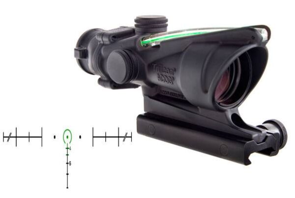TRIJICON ACOG 4X32 .223 BAC HS/DOT GRN