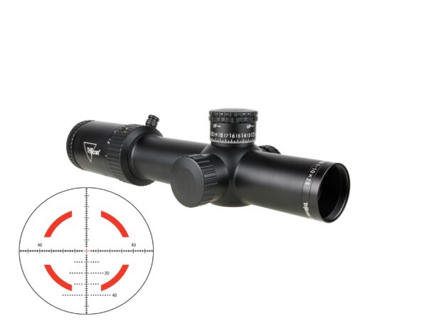 Trijicon Credo HX 1-10x28 MOA FFP Illumination Scope