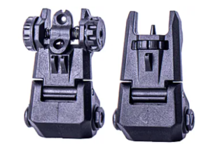 ATI TACTICAL F/R SIGHTS POLY BLACK