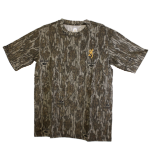 BRN WASATCH JR S/S TEE MOBL XL